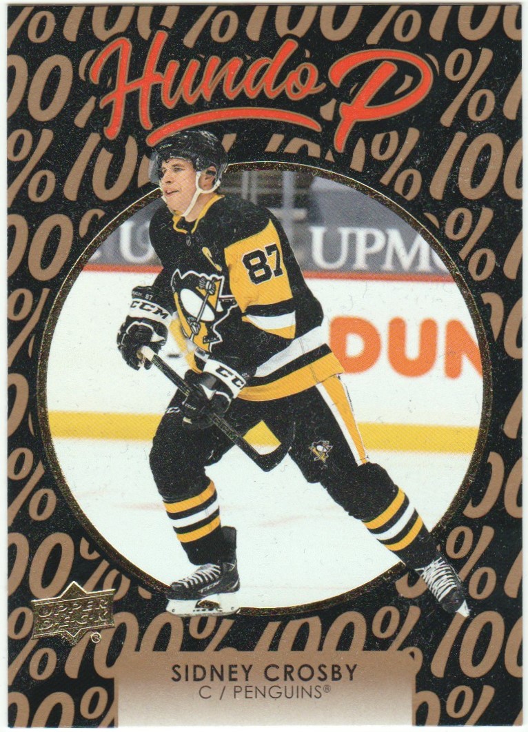 (image for) 2021-22 Upper Deck Hundo P Gold #HP9 Sidney Crosby